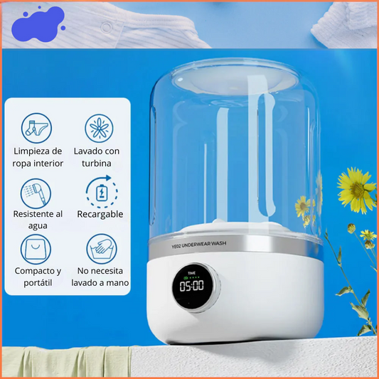 Mini Lavadora portátil recargable